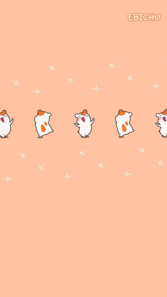 一只很像哈姆太郎的仓鼠 手机壁纸