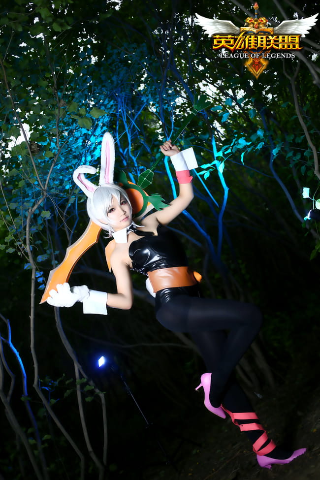 【授权】英雄联盟 兔女郎瑞文COS