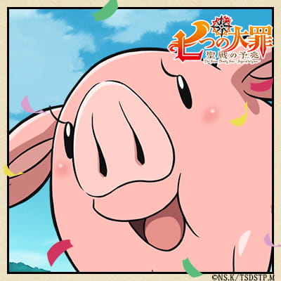 七大罪特别篇：圣战的预兆 官方纪念头像一组