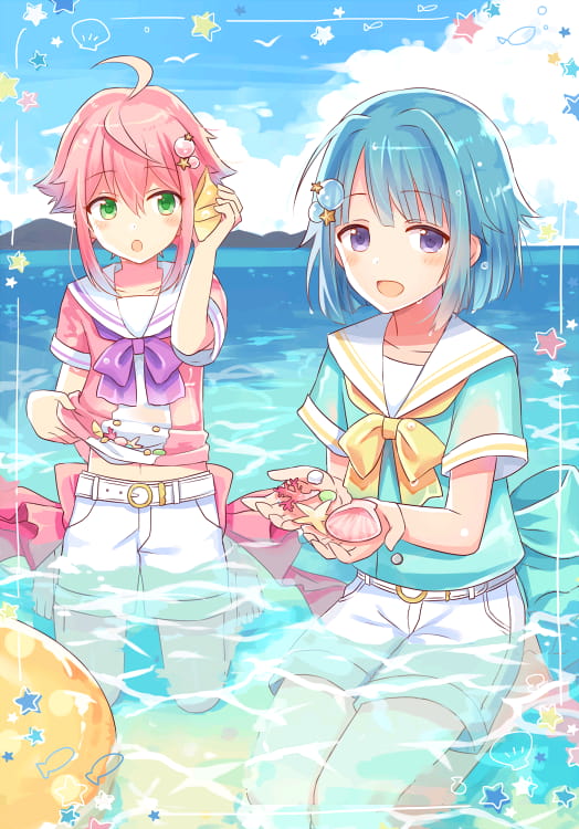 美少女大杂烩 二次元少女壁纸美图