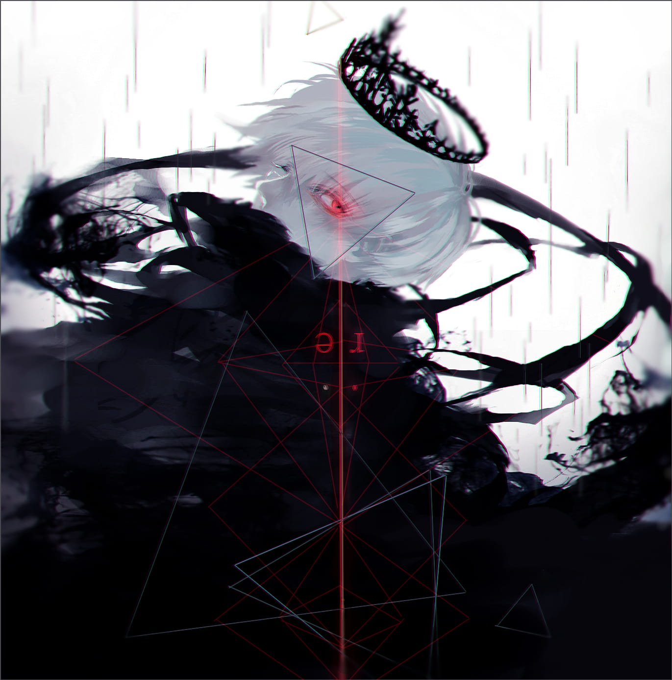 酷炫的金木研 东京吃货 win7主题