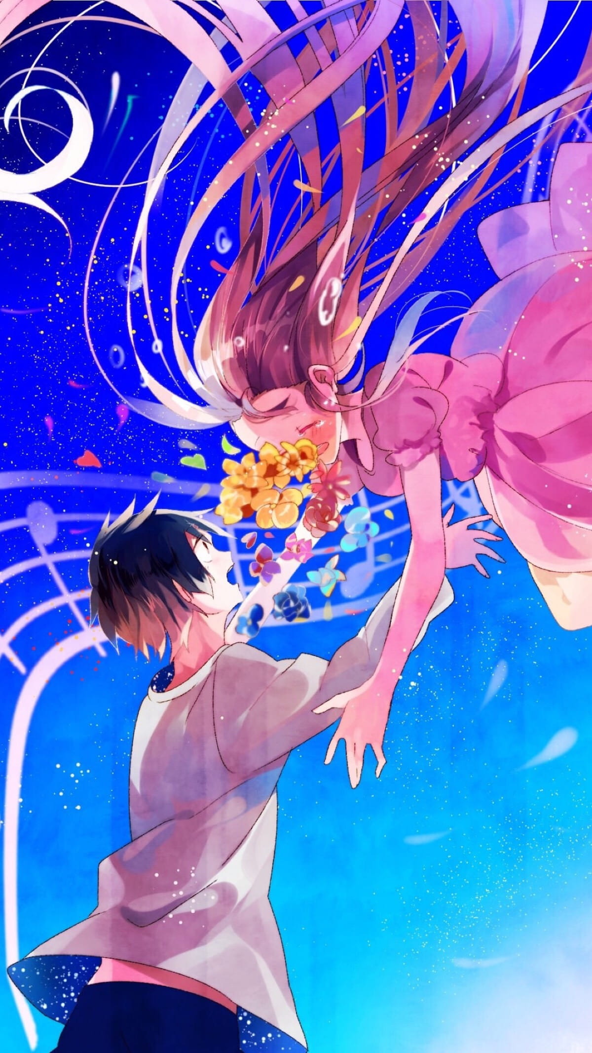 你我命运的交错 各类CP情侣 插画壁纸美图