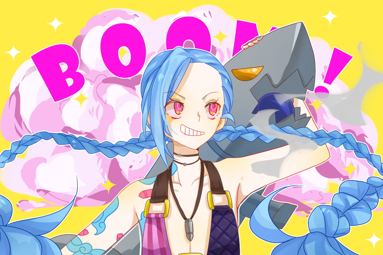 规则 就是用来打破的 JinX桌面壁纸