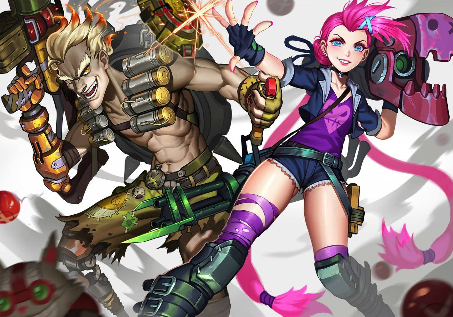 规则 就是用来打破的 JinX桌面壁纸