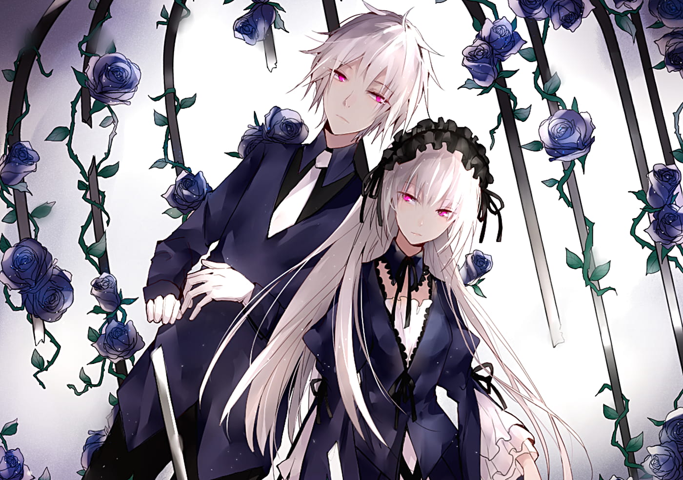 蔷薇少女美如画 西洋风的人偶美少女