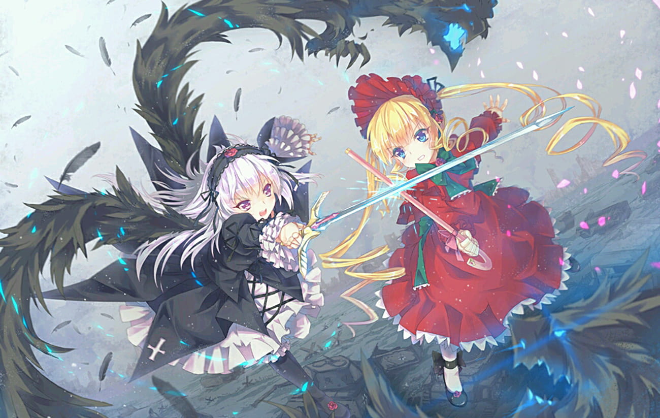 蔷薇少女美如画 西洋风的人偶美少女