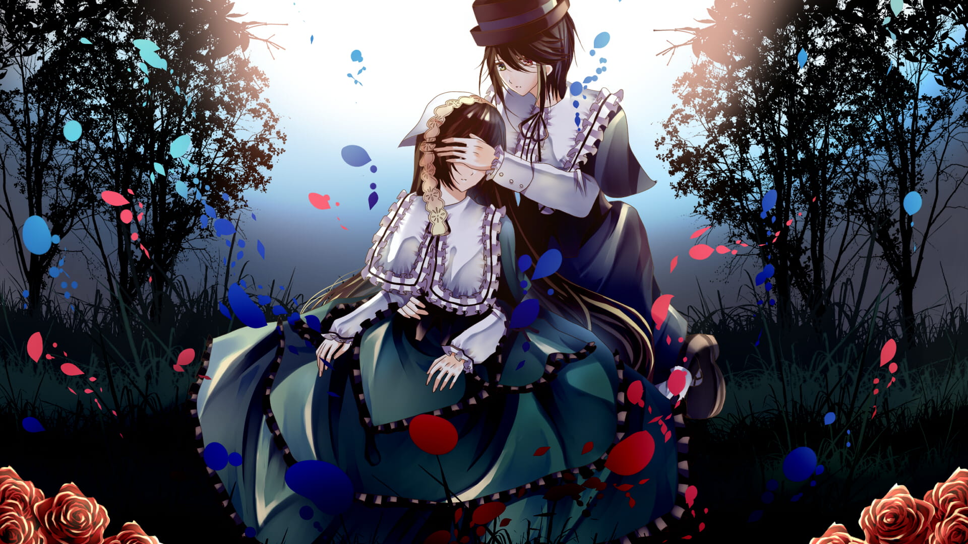 蔷薇少女美如画 西洋风的人偶美少女