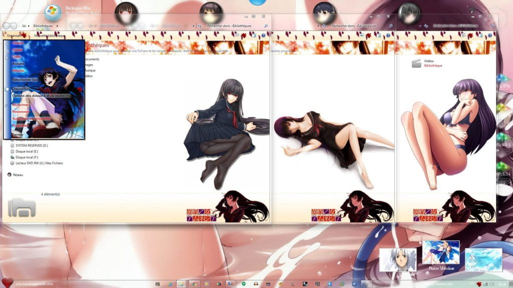 动漫主题下载 黄昏少女×失忆win7主题下载