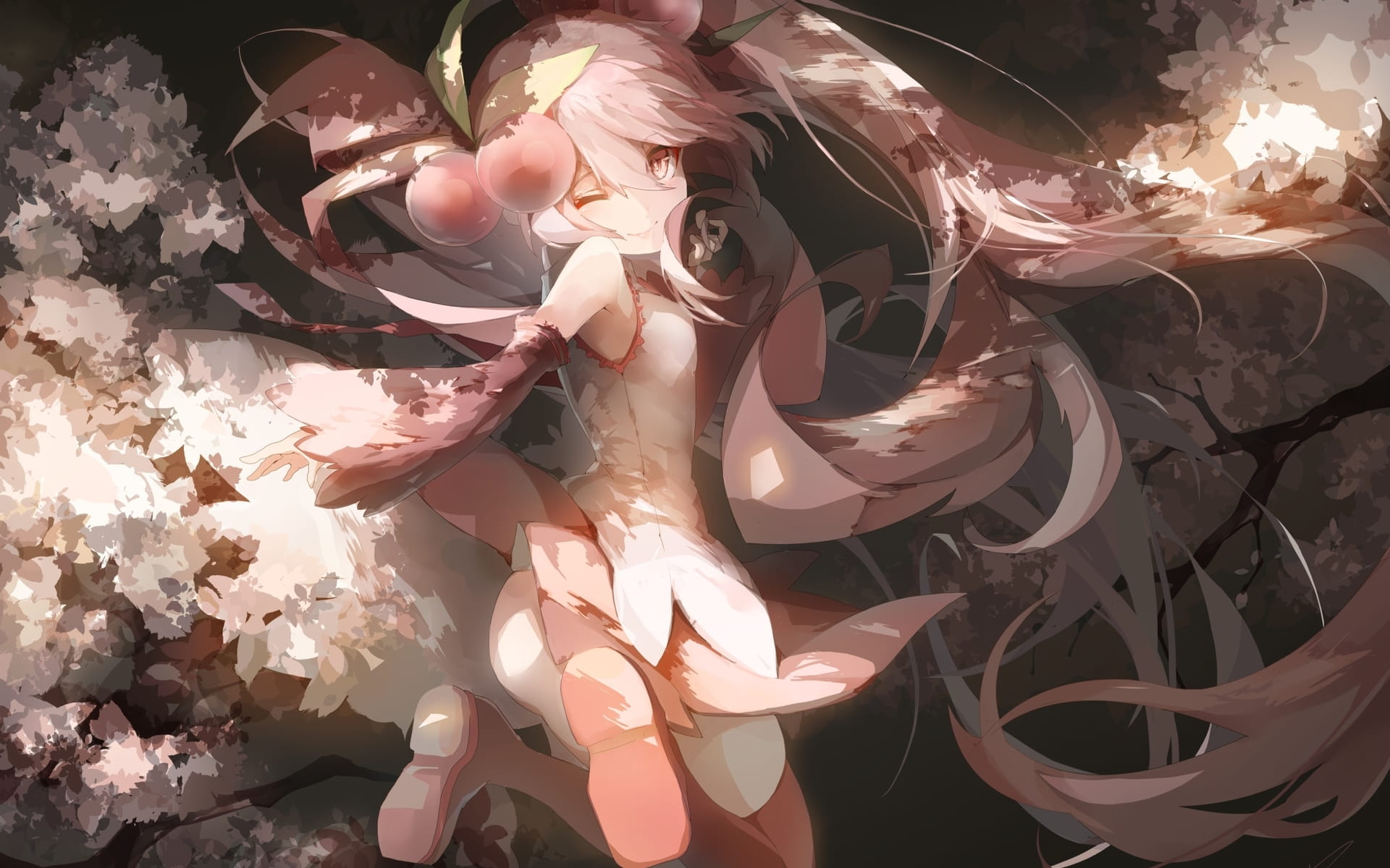 精选动漫壁纸推荐：二次元的萌娘少女(1)