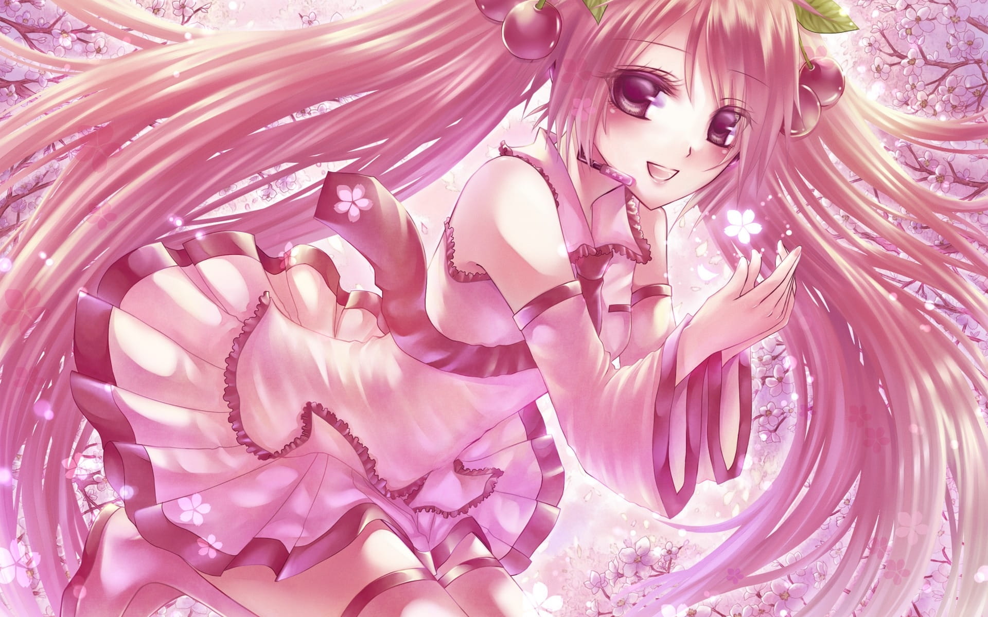 精选动漫壁纸推荐：二次元的萌娘少女(1)