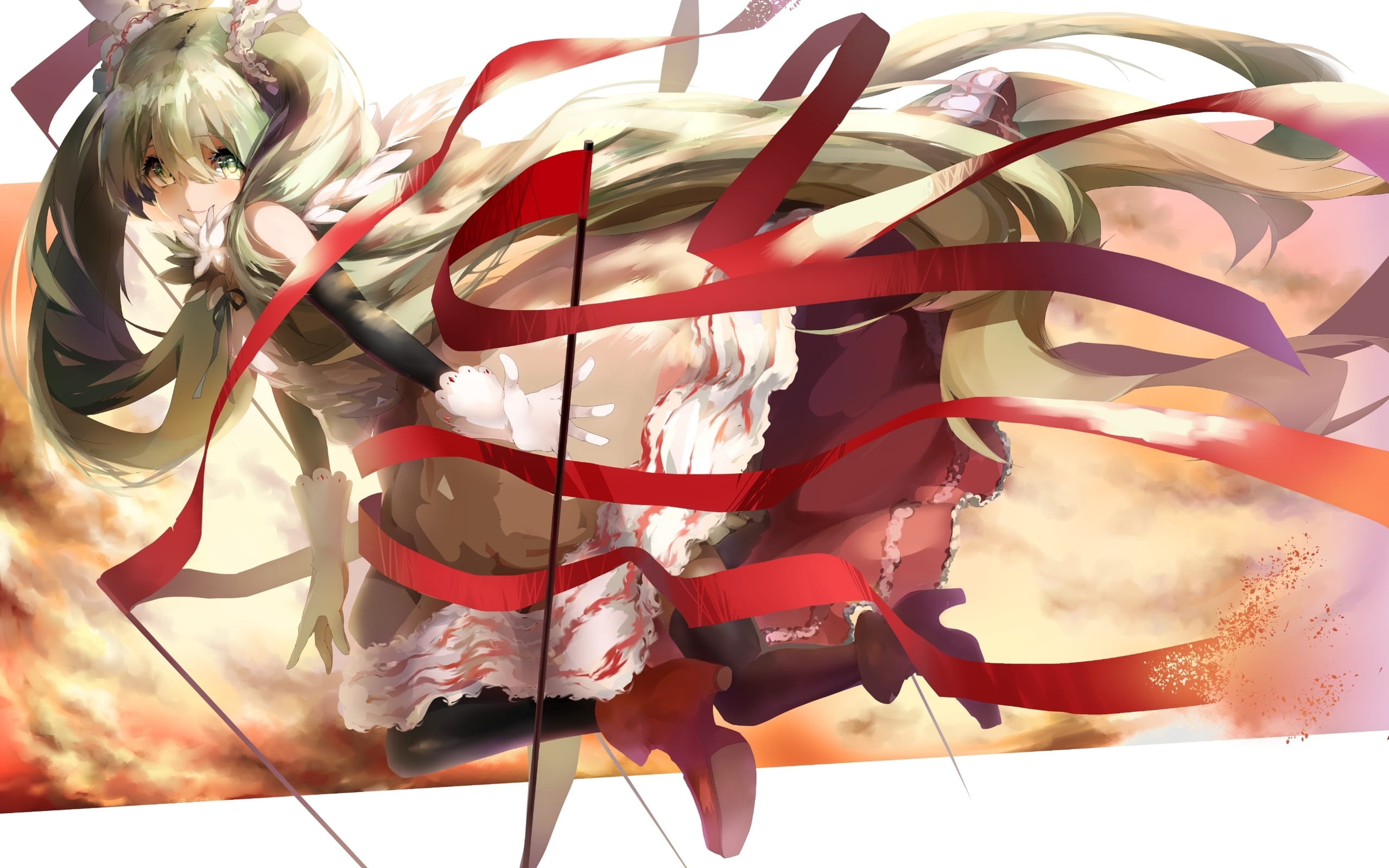 精选动漫壁纸推荐：二次元的萌娘少女(1)