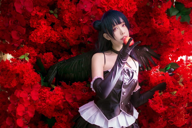 【授权】LoveLive!Sunshine!!堕落天使 津岛善子COS