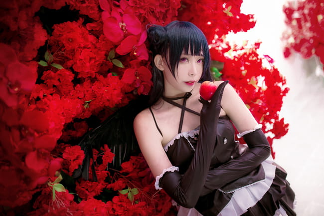 【授权】LoveLive!Sunshine!!堕落天使 津岛善子COS