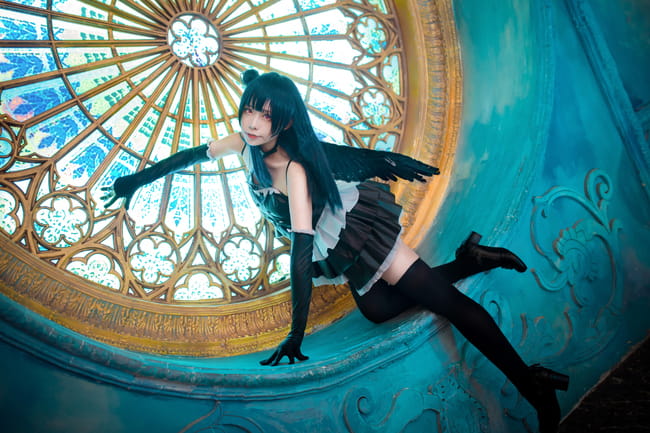 【授权】LoveLive!Sunshine!!堕落天使 津岛善子COS