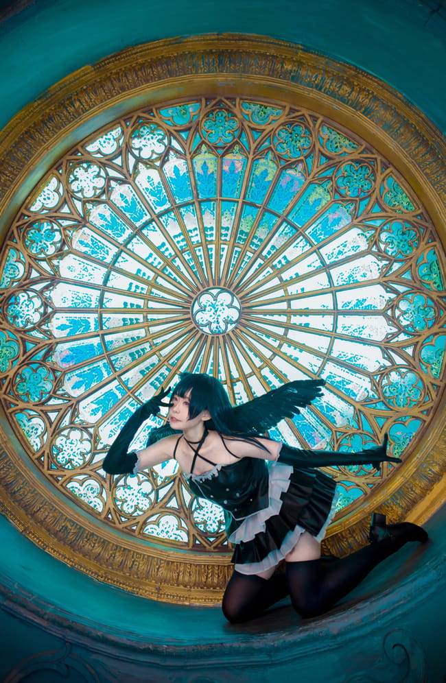 【授权】LoveLive!Sunshine!!堕落天使 津岛善子COS