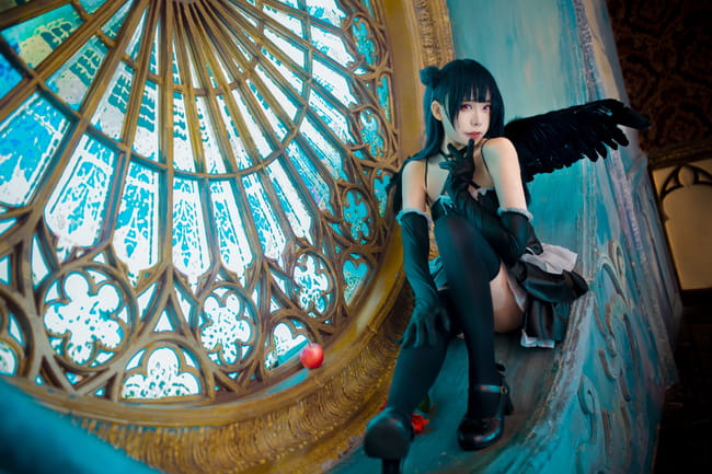 【授权】LoveLive!Sunshine!!堕落天使 津岛善子COS