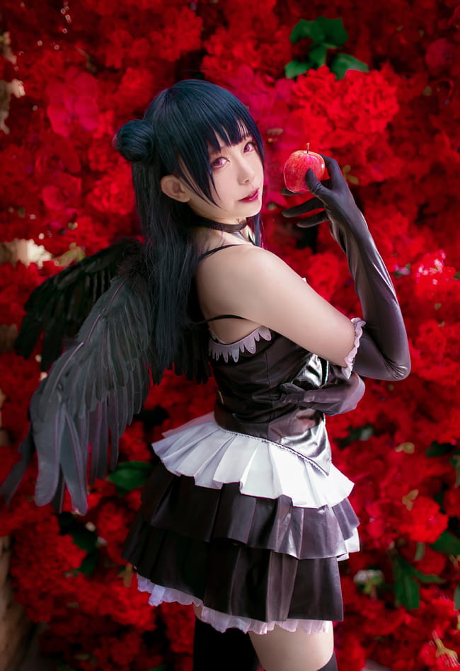 【授权】LoveLive!Sunshine!!堕落天使 津岛善子COS