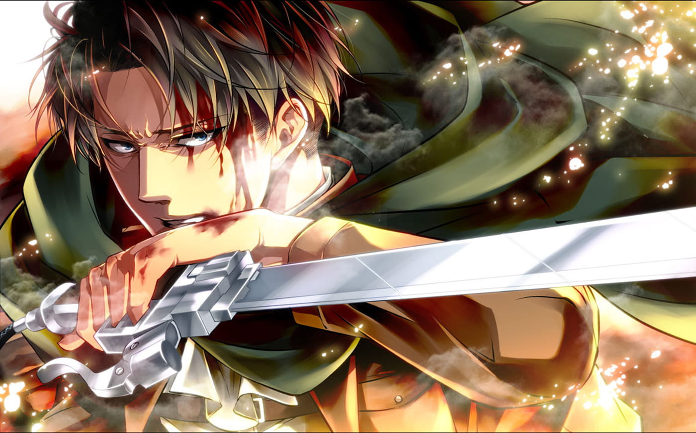 进击的兵长 利威尔霸气男神降临(1)