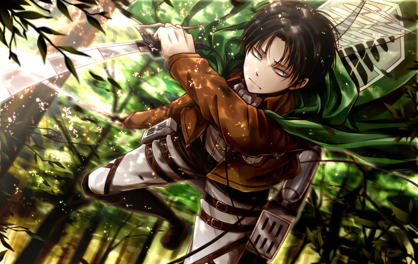 进击的兵长 利威尔霸气男神降临(1)