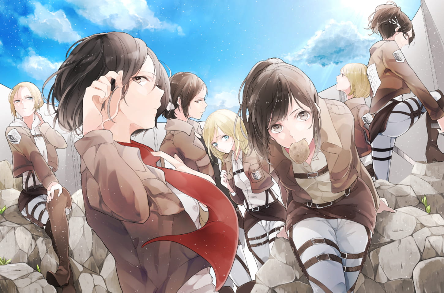 进击的兵长 利威尔霸气男神降临(1)