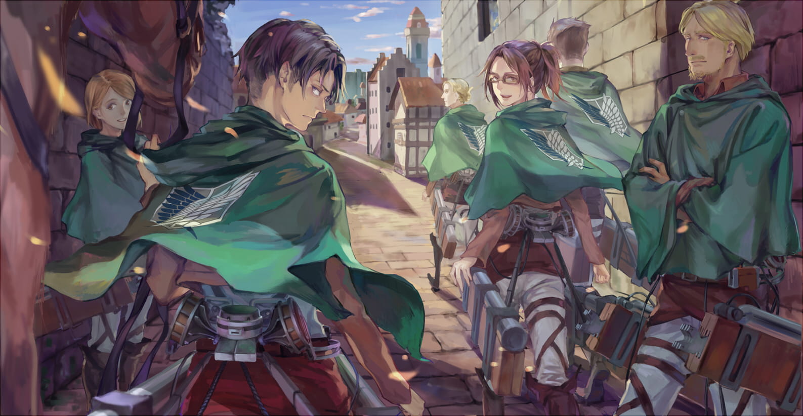 进击的兵长 利威尔霸气男神降临(1)