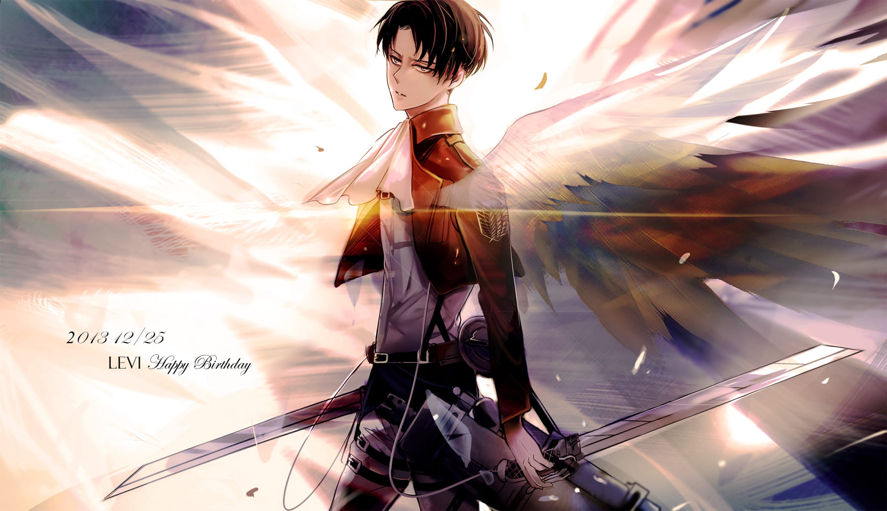 进击的兵长 利威尔霸气男神降临(1)