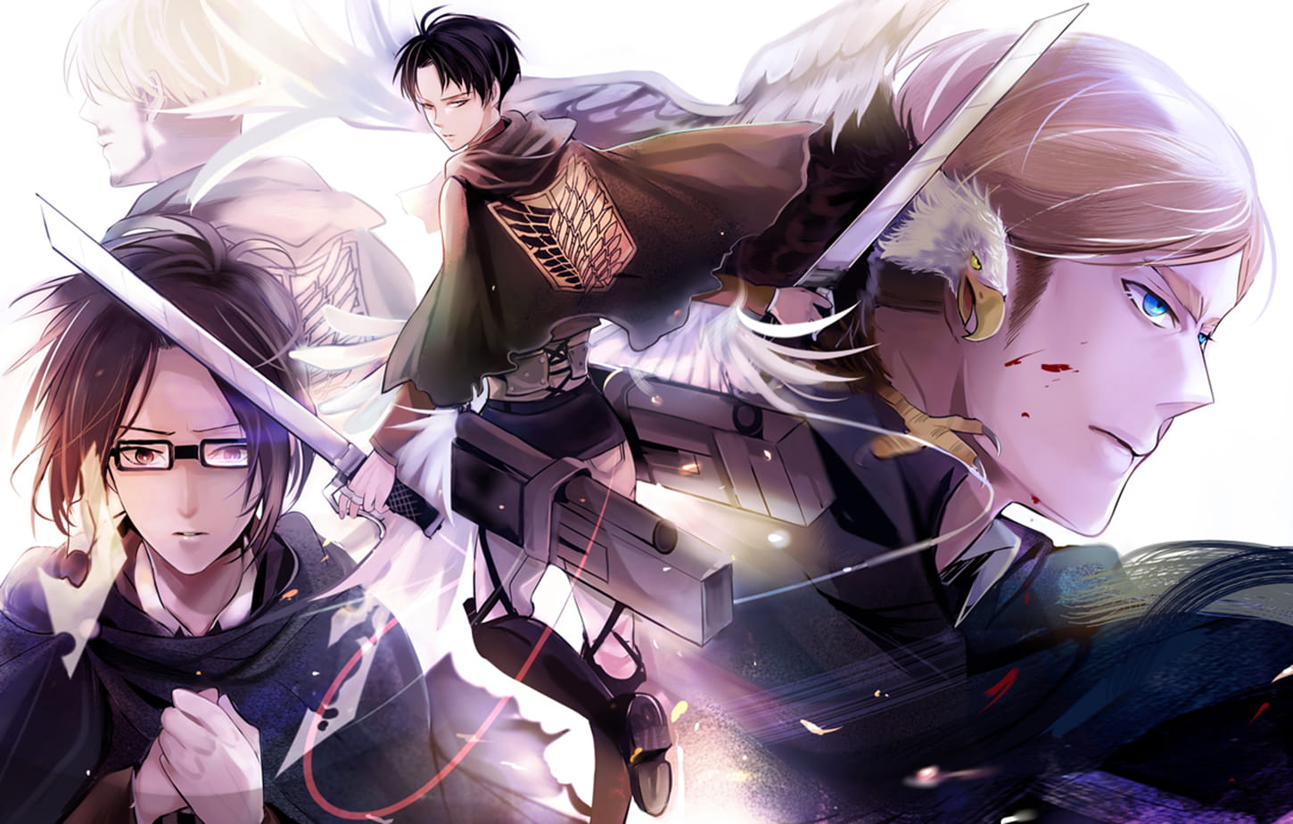 进击的兵长 利威尔霸气男神降临(1)