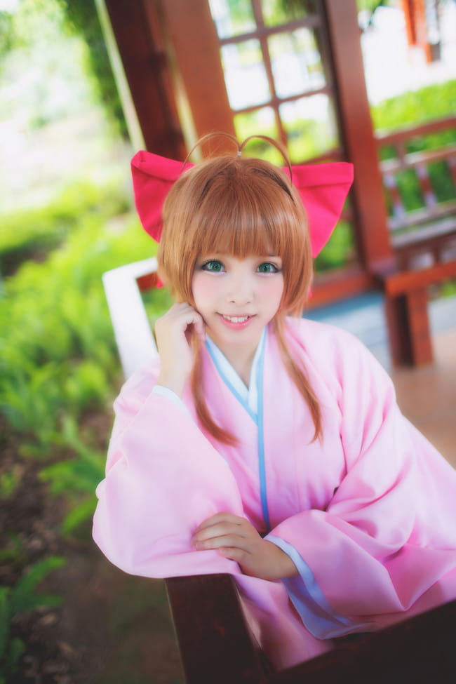 【授权】魔卡少女樱 和风魔卡少女樱COS