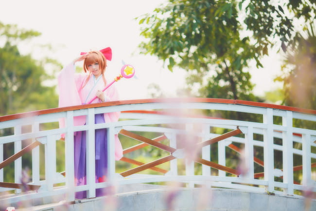 【授权】魔卡少女樱 和风魔卡少女樱COS