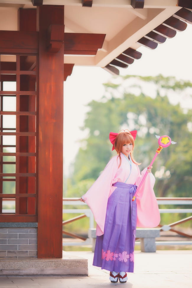 【授权】魔卡少女樱 和风魔卡少女樱COS