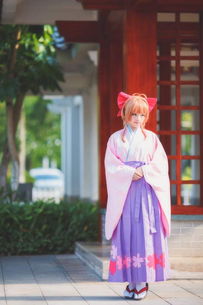 【授权】魔卡少女樱 和风魔卡少女樱COS