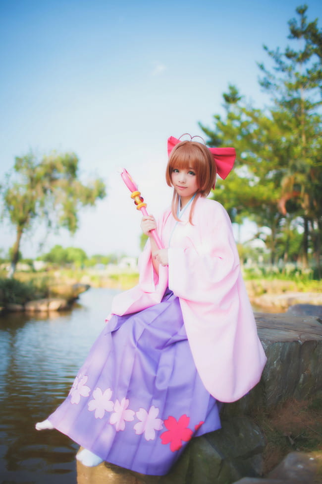 【授权】魔卡少女樱 和风魔卡少女樱COS