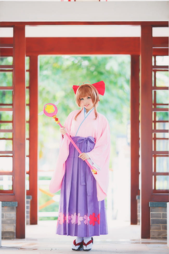 【授权】魔卡少女樱 和风魔卡少女樱COS