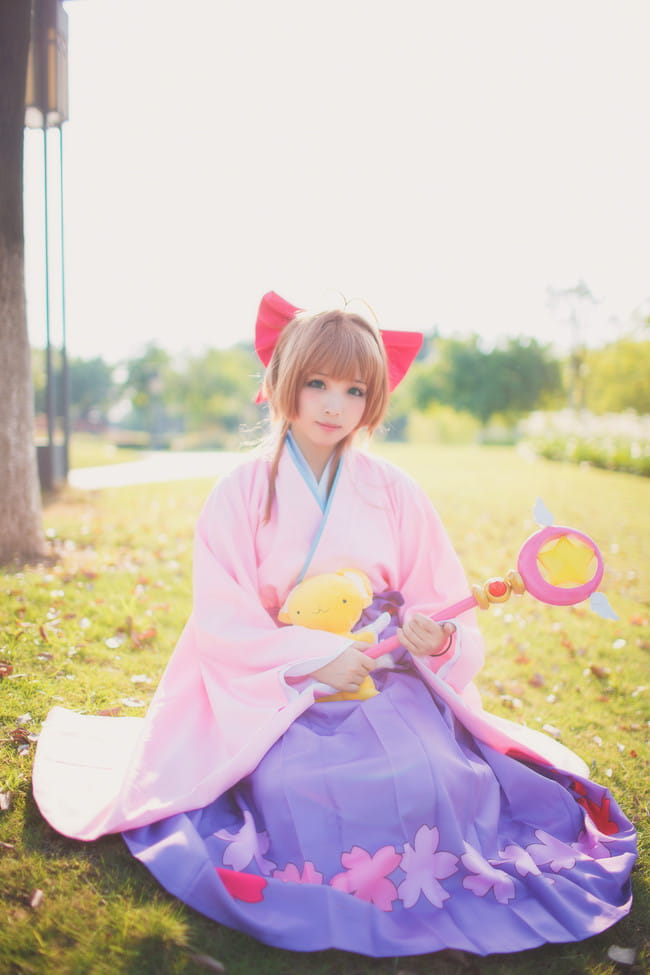 【授权】魔卡少女樱 和风魔卡少女樱COS