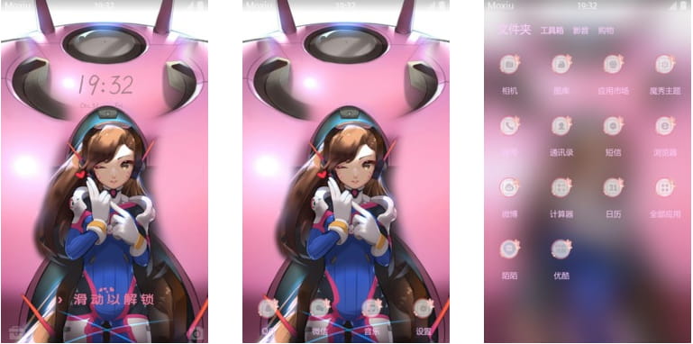 守望先锋 D.Va 安卓手机主题下载