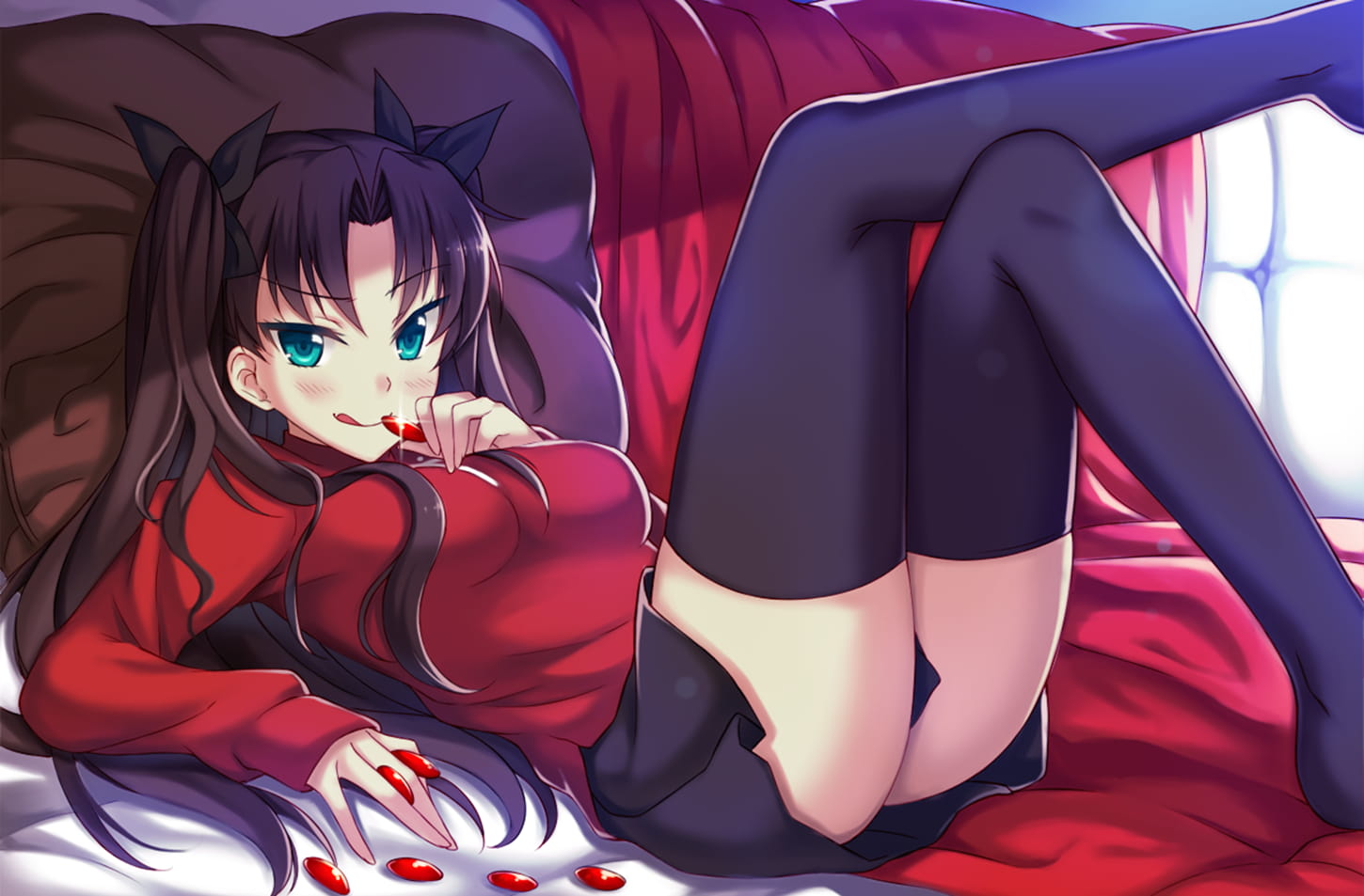 成熟完美的傲娇小公主 远坂凛 壁纸美图