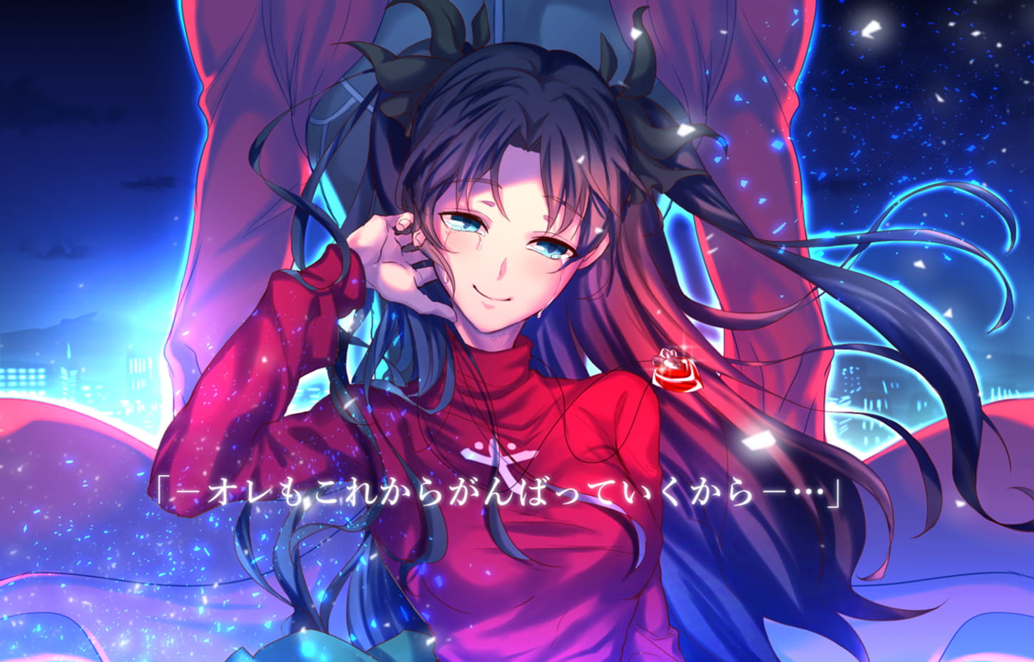 成熟完美的傲娇小公主 远坂凛 壁纸美图