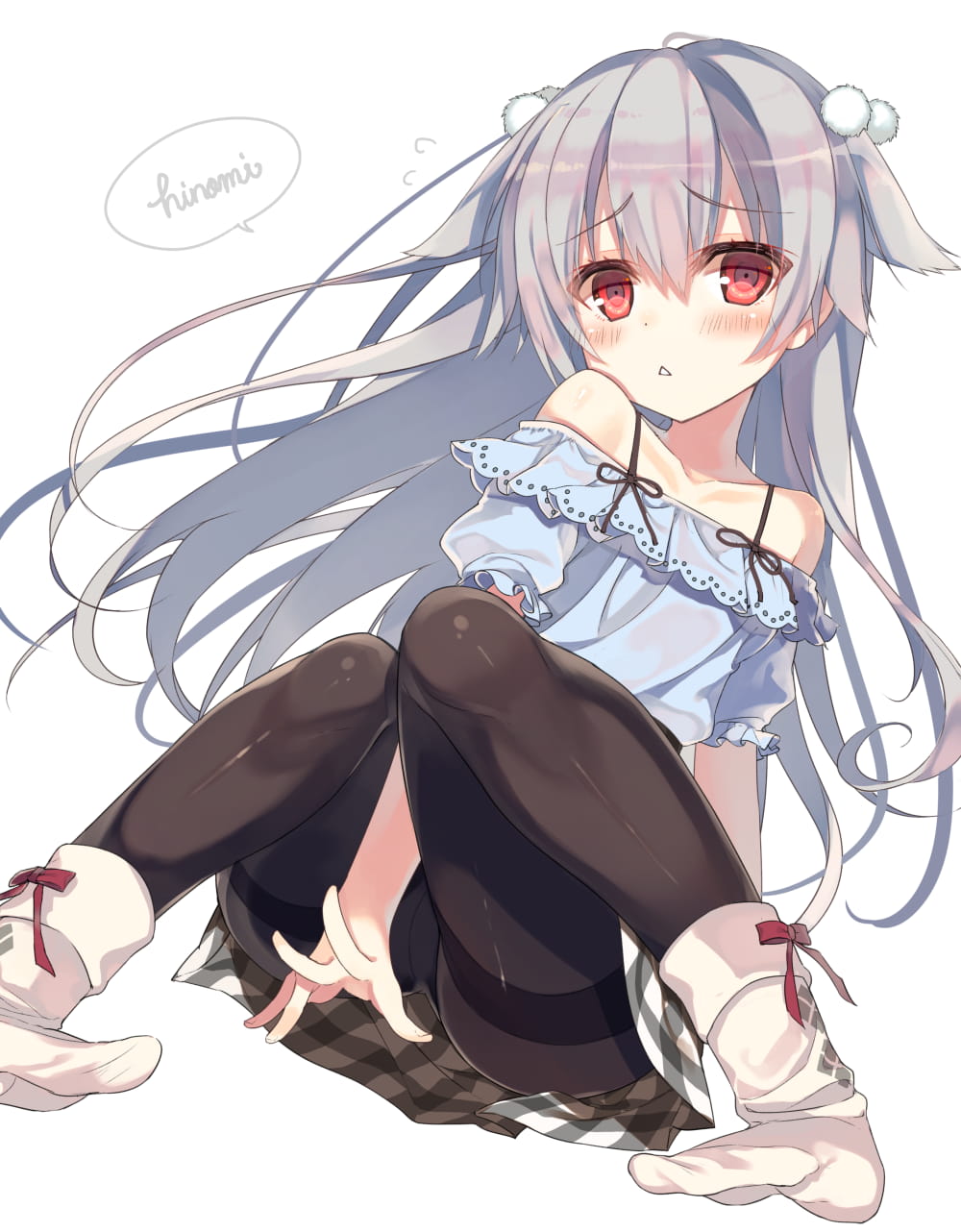 二次元娇羞萝莉主题 手机壁纸下载