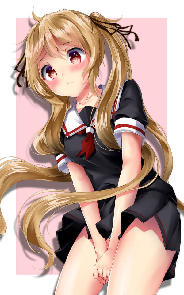 二次元娇羞萝莉主题 手机壁纸下载