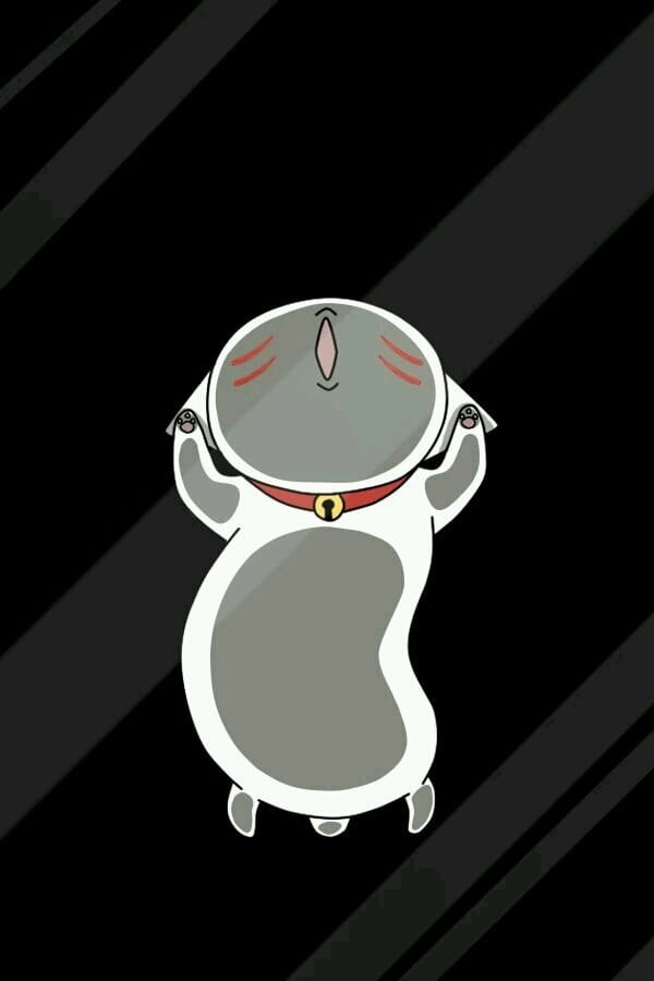 肥嘟嘟的猫咪老师 夏目友人帐 手机壁纸