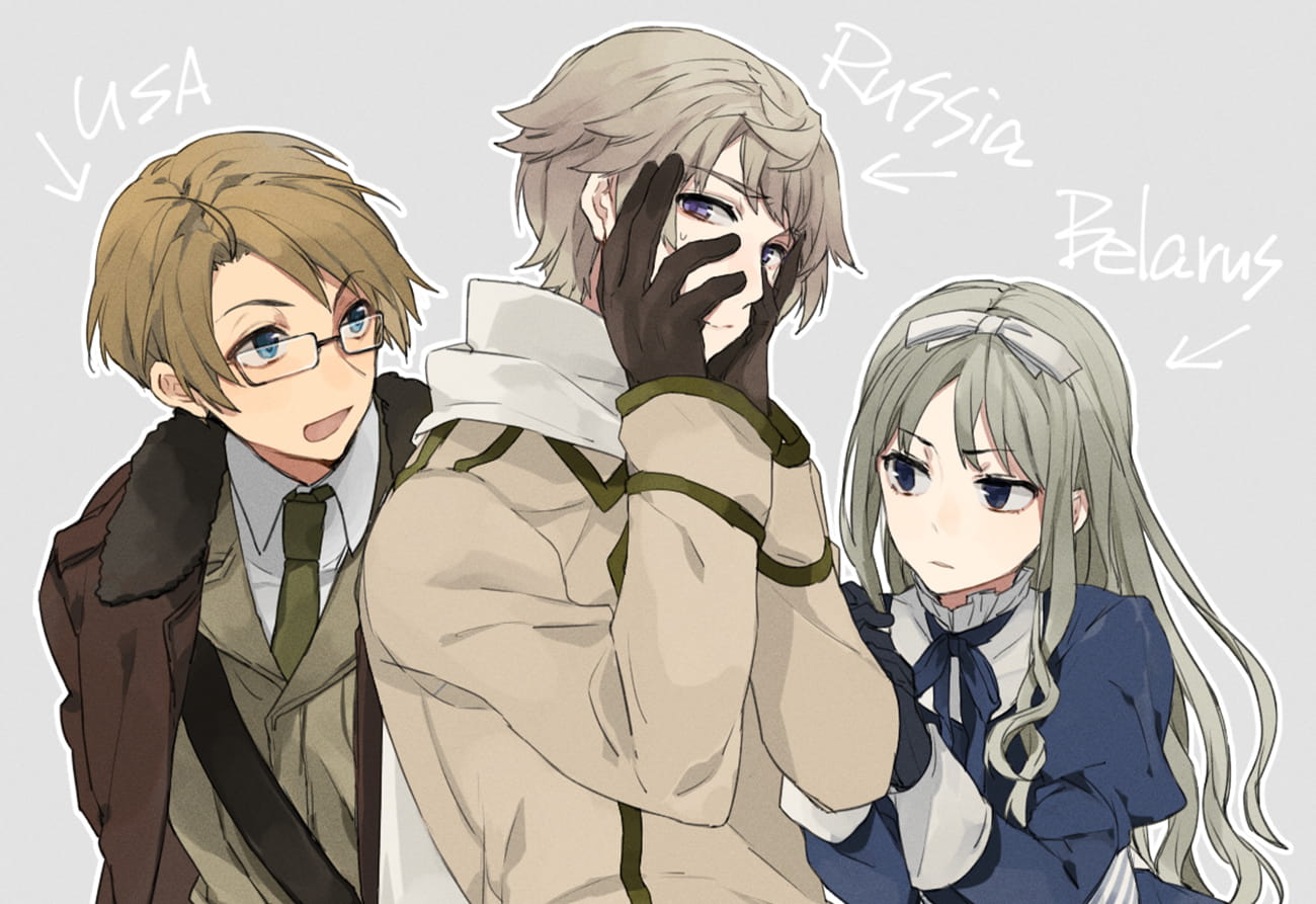 黑塔利亚 同人画集壁纸分享