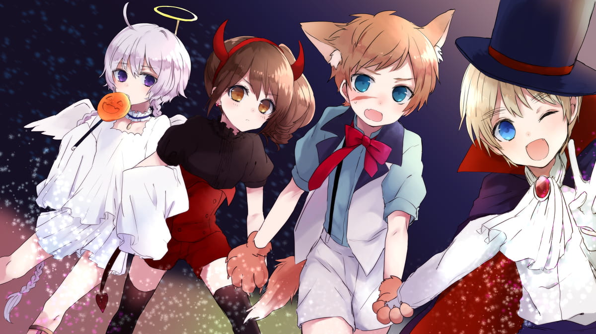 黑塔利亚 同人画集壁纸分享