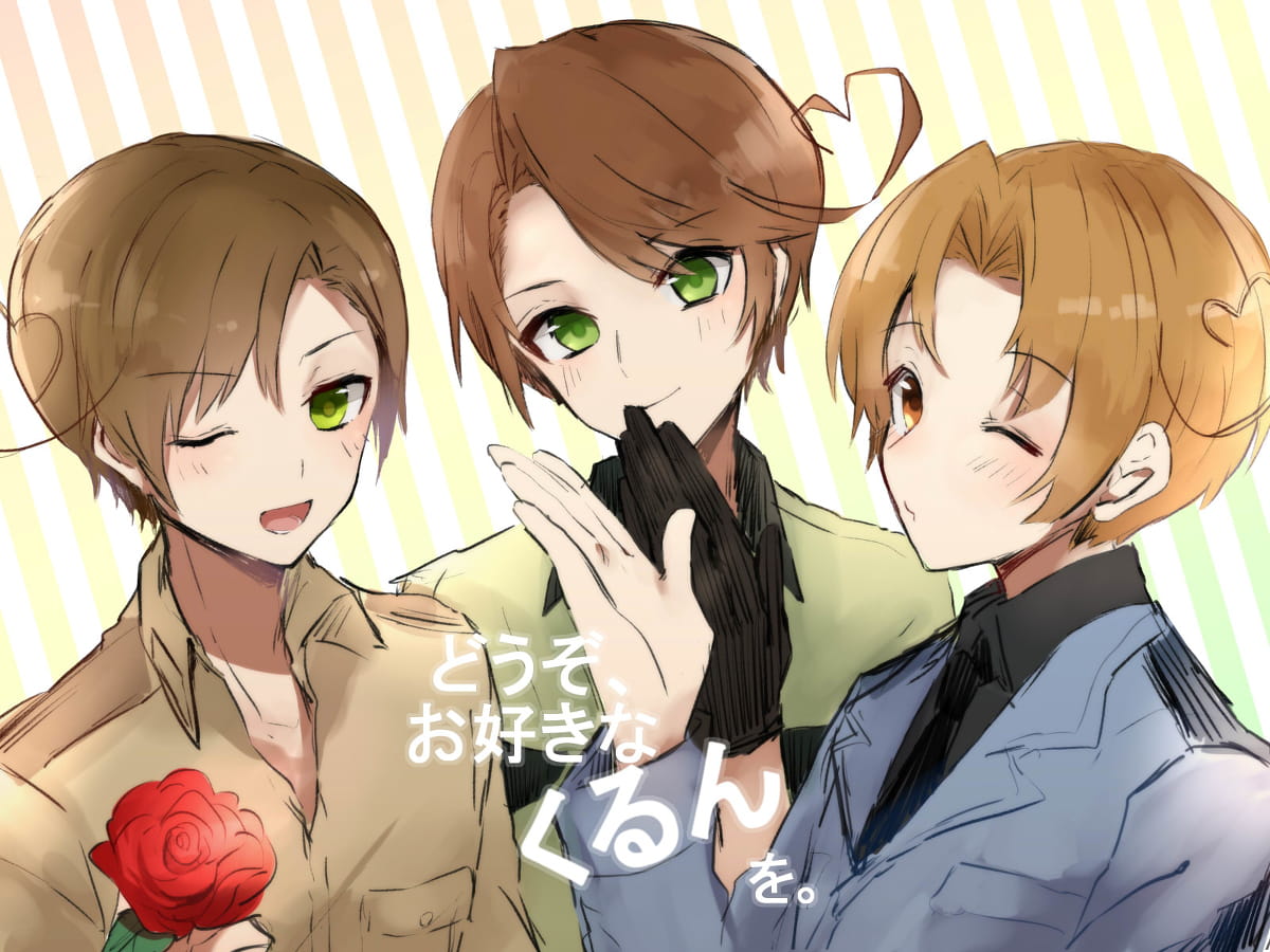 黑塔利亚 同人画集壁纸分享