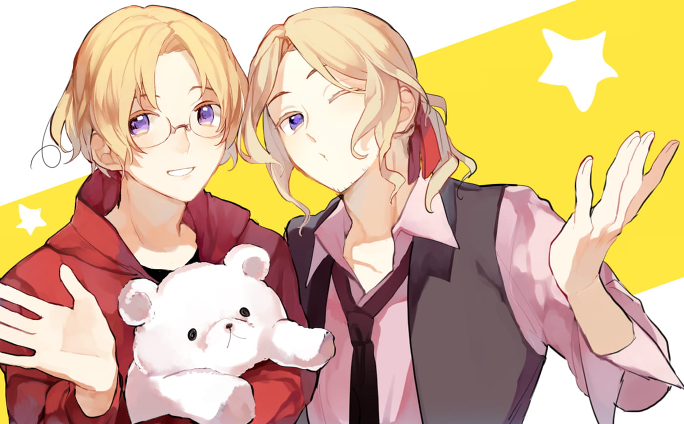 黑塔利亚 同人画集壁纸分享