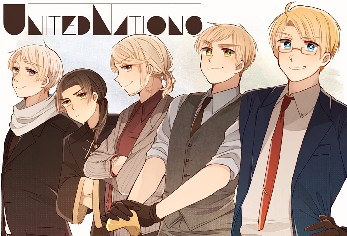 黑塔利亚 同人画集壁纸分享