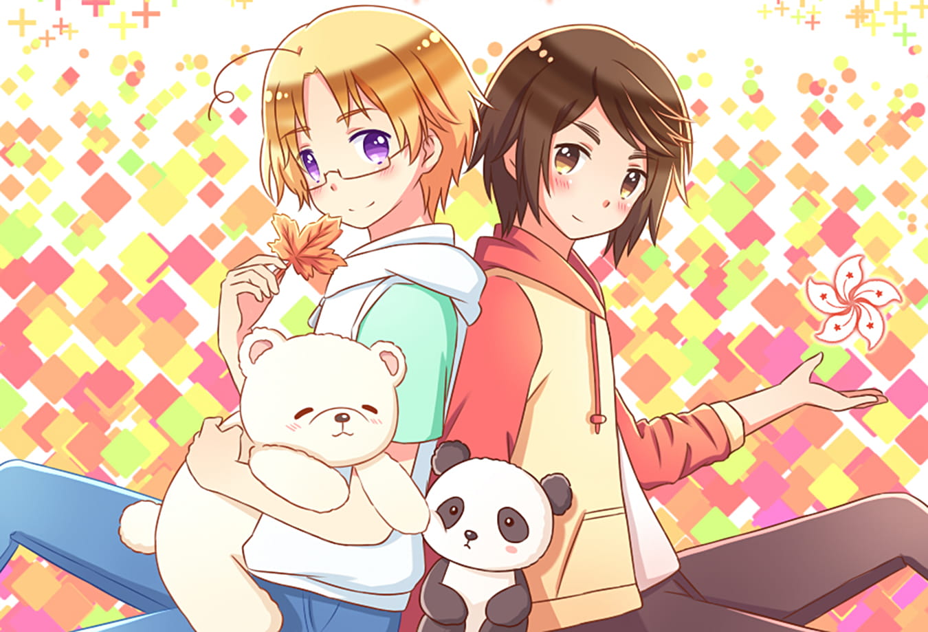 黑塔利亚 同人画集壁纸分享