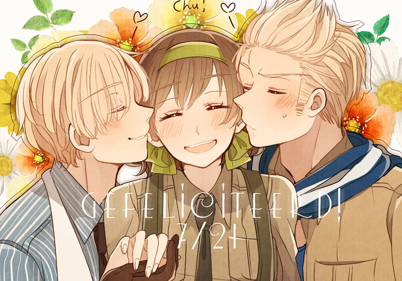 黑塔利亚 同人画集壁纸分享