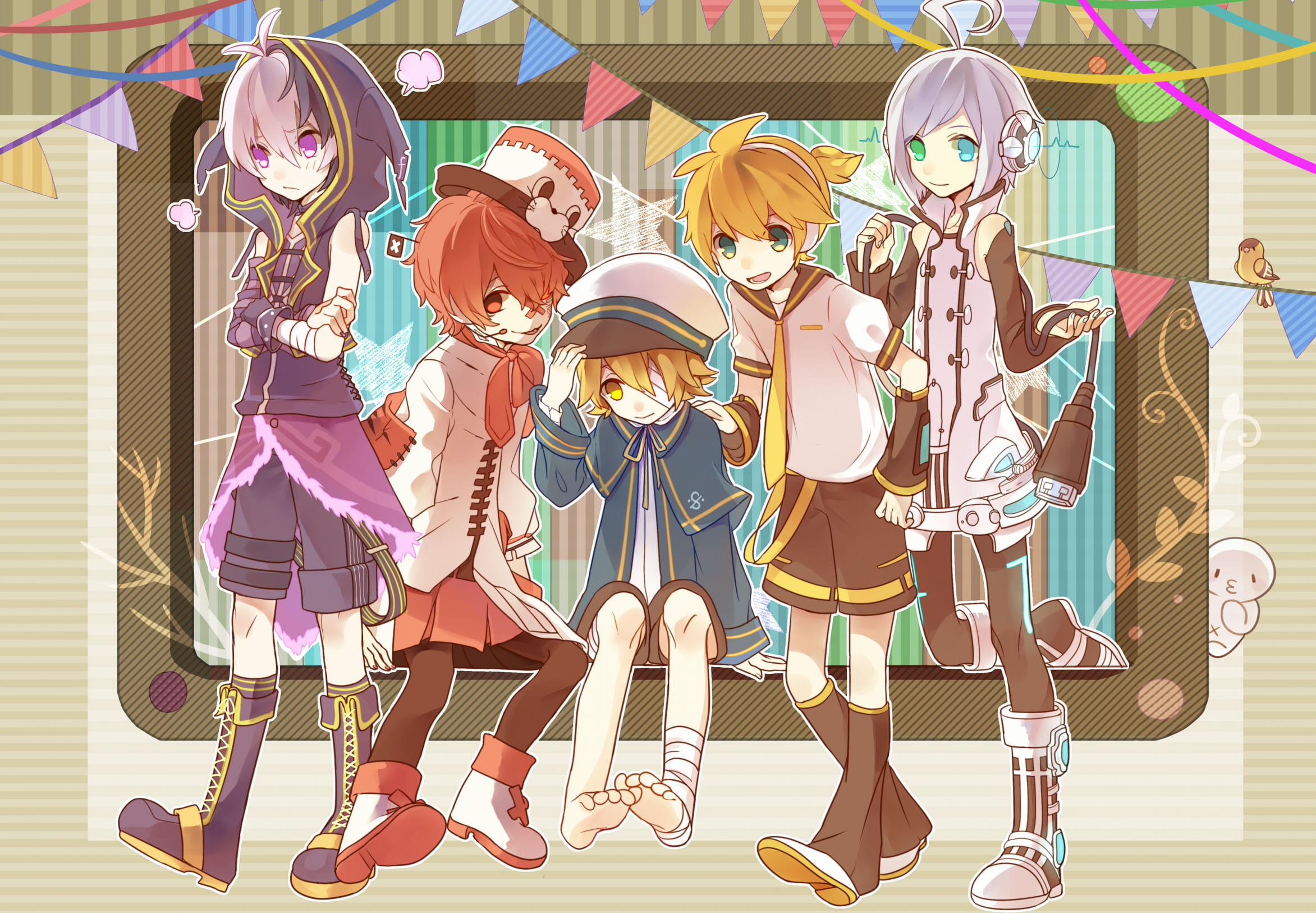 VOCALOID V家 壁纸合集