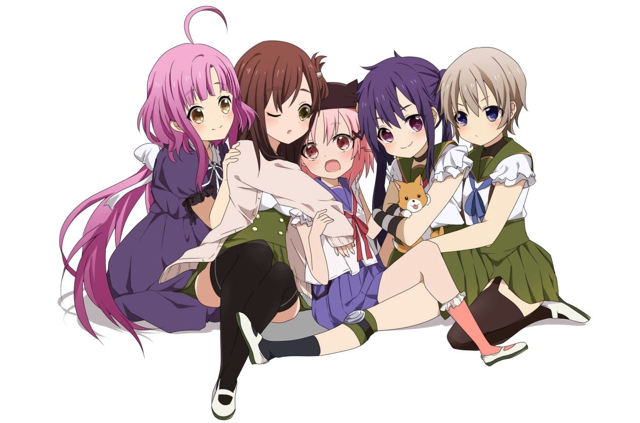 只属于我们的学园生活 学园孤岛 壁纸图集