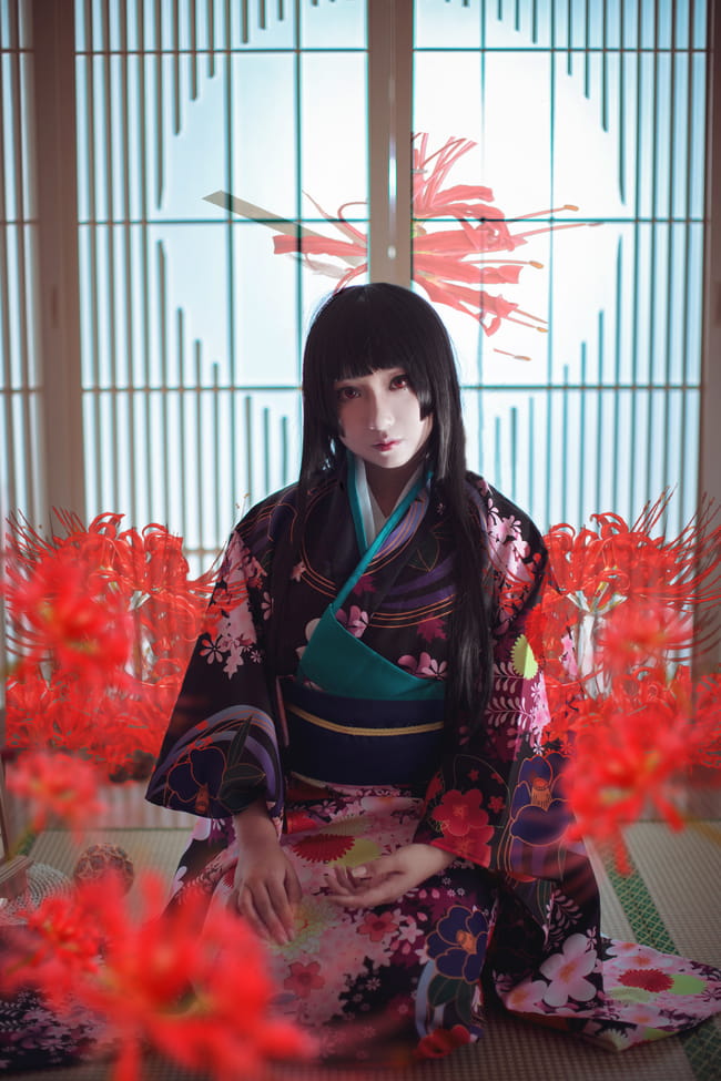 【授权】想死一次吗 地狱少女 阎魔爱COS